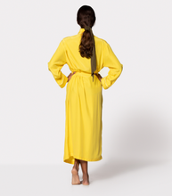 Load image into Gallery viewer, THE ROBE - Yellow with White Piping